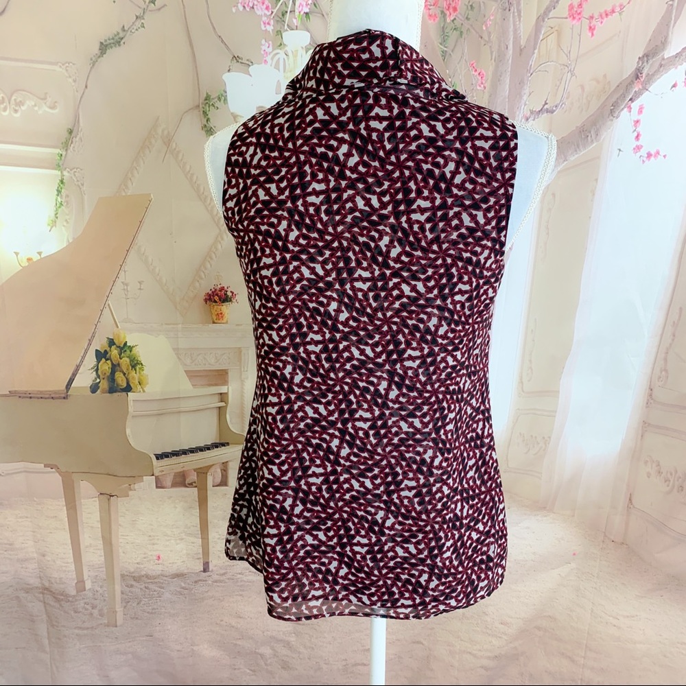 CAbi Drop neck Venus Blouse Top - Picture 7 of 10